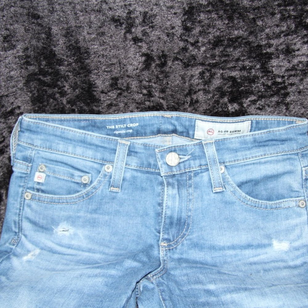 AG Jeans Stilt Cigarette Crop Size 24 - Picture 8 of 10